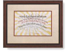 Timothy Botts art print: May the Lord Bless You