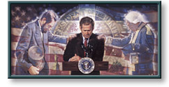 Ron DiCianni art print: Praying for Peace