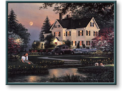 William S. Phillips art print: Courtyard