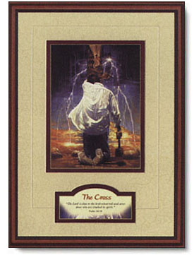 『The Cross』 額入りアート Ron Dicianni Ron DiCianni - The Cross - Christ-Centered Art