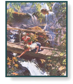 Harry Anderson art print: I'm Always with You