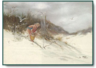 carolyn blish gathering sea oats christ centered art index cards standard size