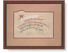 Timothy Botts art print: Trust in the Lord