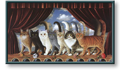 Braldt Bralds art print: A Chorus Line