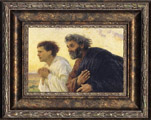 Peter and John by Eugene Burnand