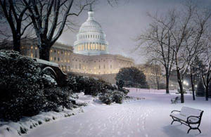 Evening on the Hill by Rod Chase