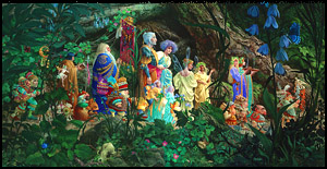 James Christensen art print: The Royal Processional