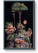 James Christensen art print: Bird Hunters #2-5