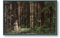 James Christensen art print: Queen Mab in the Ruins