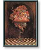 James Christensen art print: The Scholar