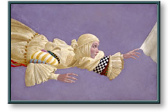 James C. Christensen - Touching the Hem of God