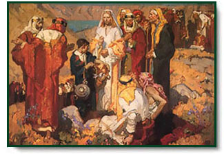 Dean Cornwell - Feeding the 5000