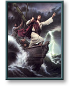 Simon Dewey art print: Peace, Be Still