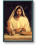 Simon Dewey art print: The Last Supper