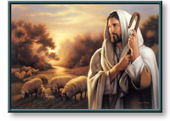 Simon Dewey art print: The Lord is My Shepherd