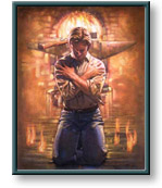 Ron DiCianni art print: The Refining Fire