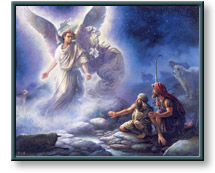 Tom duBois art print: Behold, I Bring You Good Tidings of Great Joy