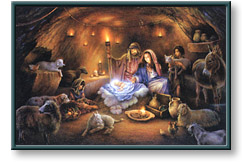 Tom duBois art print: No Room for Them in the Inn