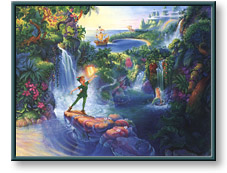 Tom duBois art print: The Magic of Peter Pan