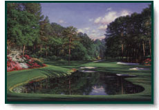 Larry Dyke art print: Morning at the Sixteenth