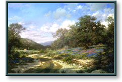 Larry Dyke art print: Spring Shadows