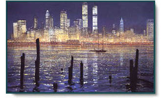 Peter Ellenshaw - Glistening of New York