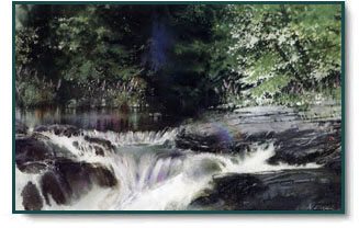 Nita Engle - Rainbow Falls