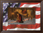 Framed God Bless America Edition