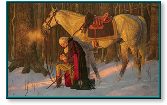 The Prayer at Valley Forge by Arnold Friberg