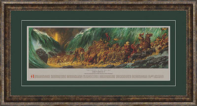 Arnold Friberg - The Parting of the Red Sea