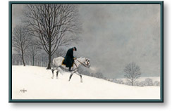 Arnold Friberg art print: The Winter at Valley Forge