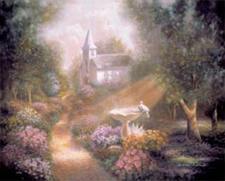 Church in the Wildwood by William Hallmark
