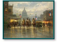Cowhands on the Avenue by G. Harvey