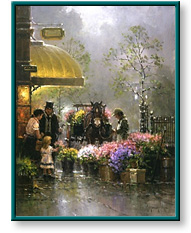 Holiday Flower Shop by G. Harvey