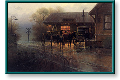 The Katy Depot by G. Harvey