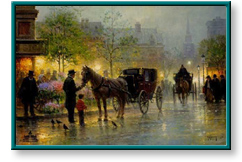 G. Harvey - Cabbies at the Market