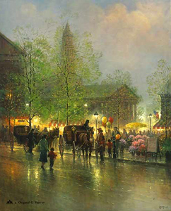 Quincy Market by G. Harvey