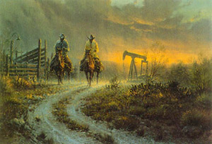 Ranching - Pump Jack Style by G. Harvey