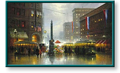 San Francisco - Market Street by G. Harvey