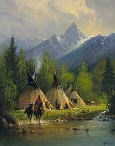 Teton Valley by G. Harvey