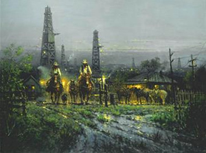 Texas Cowboys by G. Harvey
