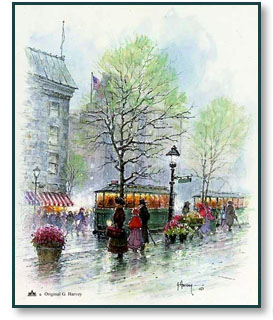 G. Harvey - Trolleys on Broadway