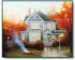 Amber Afternoon by Thomas Kinkade