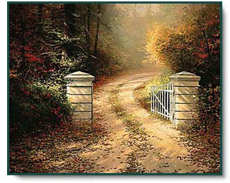 Thomas Kinkade - The Autumn Gate