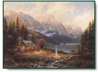 Thomas Kinkade - Beginning of a Perfect Day