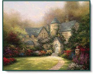 Thomas Kinkade - Beyond Autumn Gate