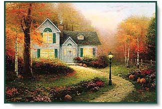 Thomas Kinkade - The Blessings of Autumn