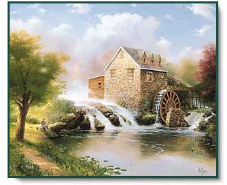 Thomas Kinkade - The Blessings of Summer