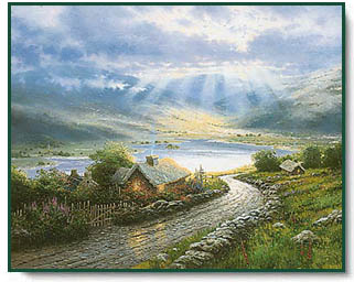 Thomas Kinkade - Emerald Isle Cotage