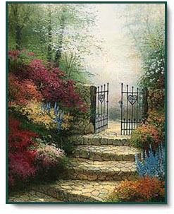 Thomas Kinkade - The Garden of Promise